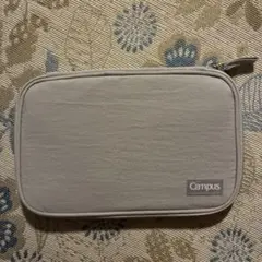 キャンパス　ペンケース　グレーのサムネイル
