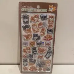 国内正規品 ボンボンドロップシール 柴犬 和柄 犬 動物