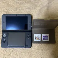 【動作確認済】ニンテンドー3DSLL本体ブラック ウルトラムーン スマブラfor