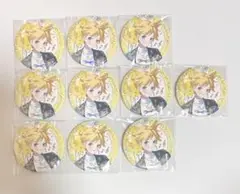 プロセカ 感謝祭 オーロラ箔押し缶バッジC 鏡音レン