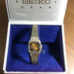 ビンテージ Seiko SGP オシャレな 手巻き レディース腕時計
