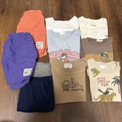 子供服　まとめ売り　半袖　半ズボン　90cm