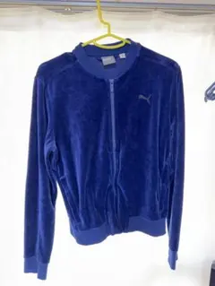 PUMA ネイビー ジップアップ　パーカー Mサイズ