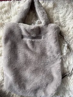 JILL by JILL STUART ファー トートバッグ グレー
