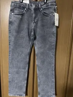 H&M グレー スリムフィット デニムパンツ