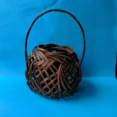 花器　花瓶　竹製工芸品　竹製バスケット　インテリア