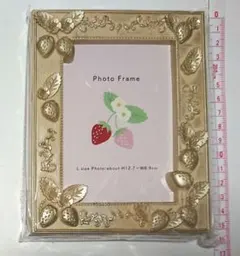 ストロベリー フレーム スクエア 写真たて 未開封