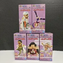 ワンピース ワールド コレクタブル フィギュア エッグヘッド6 5種セット
