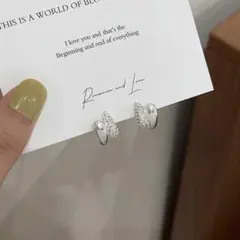 【フォロー割有】シルバー925 シンプルデザイン ピアス