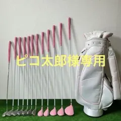 超豪華❗️Pure Spin 初心者 レディース ゴルフセット 比較的綺麗 Lのサムネイル