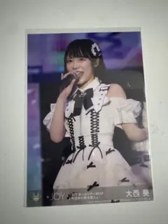 ≒JOY 大西葵 直筆 チェキ ≒JOY ニアジョイ 大西葵 今、恋をしている 直筆サイン 生写真 ヨリ