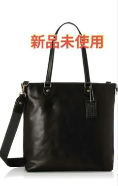 チェリカ Chelica 黒レザー トートバッグ 定価19690円