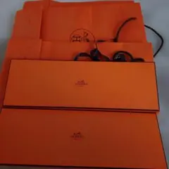 HERMES 空箱 紙袋2個セット - メルカリ