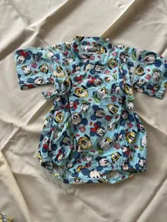 ディズニー ミッキー　甚平　ロンパース