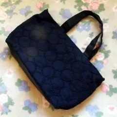 未使用品　ファスナー開閉　トートバッグ　１ ミナペルホネン　タンバリン生地