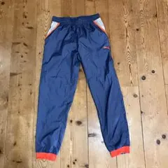 PUMA プーマ　メンズ　ウインドパンツ　ピステパンツ ネイビー/オレンジ　M