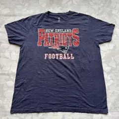 New England Patriots Tシャツ ネイビー　XLサイズ