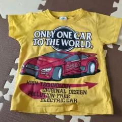 イエローカーモチーフTシャツ
