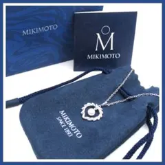 ✨値下げ✨ MIKIMOTO ㉜ミキモト アコヤパール ネックレス 巾着付のサムネイル