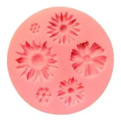 ハンドメイド用◉花6種シリコンモールド