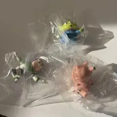 トイ・ストーリー フィギュア　ガチャ　バズ　 ハム　リトルグリーンメン　セット