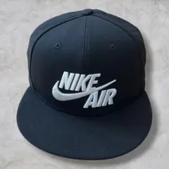 NIKE AIR ナイキ キャップ 帽子 ロゴ刺繍 ブラック フリーサイズ