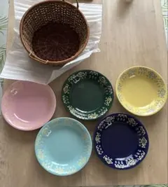 未使用 三洋陶器 ミッチャム 藤井風 5枚セット 希少 希少・廃盤】三洋陶器 ミッチャムプレート パスタ皿5枚セット 藤井風