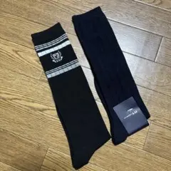 【未使用】コムサ デザイン靴下2足セット 22〜24cm