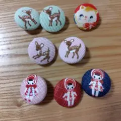 くるみボタン 和洋裁材料