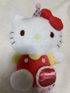 7月30日発売！モンチッチ×ハローキティアニバーサリーパーティーBIGぬいぐるみ