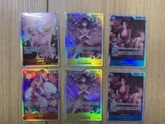 わ*け様 ワンピースカード 6枚セット SR ニコ・ロビンなど