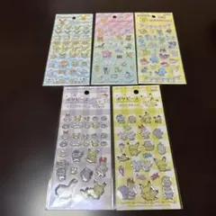 ポケモンシール　5シート