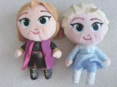 アナと雪の女王　ぬいぐるみセット　アナ　エルサ