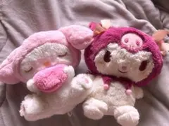 サンリオ マイメロ クロミ ふわふわぬいぐるみセット