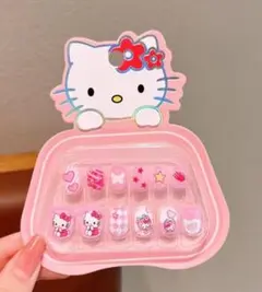 サンリオ　ハローキティ ネイルチップ　 12個入り
