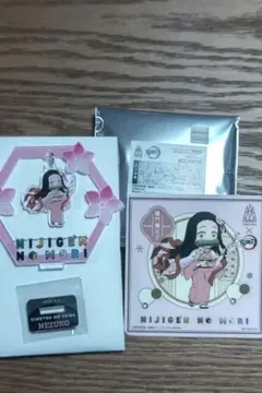 ニジゲンノモリ×鬼滅の刃 ゆらゆらアクリルスタンド 竈門禰豆子 コースター付き