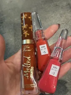 Too Faced Melted Matte & UZU リップセット