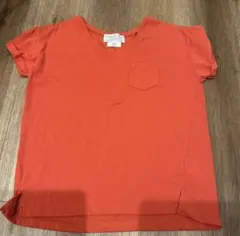 Ciaopanic Typy オレンジ Vネック Tシャツ　半袖