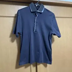 Joseph ジョセフ　　メンズ半袖ポロシャツ　紺色　　クリーニング済み