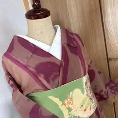 波と流水(^^)盛夏用。訳あり品。リメイク用