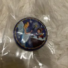 ピノキオ　刺繍缶バッジ