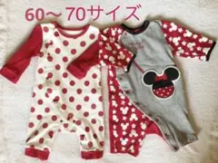 ロンパース ミニーちゃん60〜70