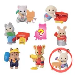 シルバニアファミリー 赤ちゃん工作だいすきシリーズ ショコラウサギ