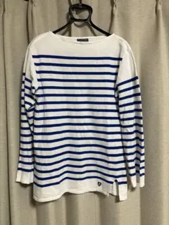 オーシバル ORCIVAL マリンボーダー バスクシャツ 5（L）【美品】