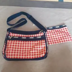 新品　匿名発送　LeSportsac ショルダーバッグ ギンガムチェックのサムネイル