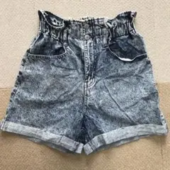 極美品　レディース　ショートパンツ　デニム　S