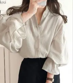 classicalelfクラシカルエルフ 長袖シャツ ボリューム袖