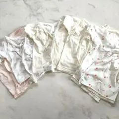 割引中☆ミキハウス他 短肌着&長肌着50cm 9枚セット MIKIHOUSE