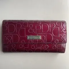 PINKY&DIANNE ❣️ロゴ型押しエナメル長財布 パールピンク　[即日発送]のサムネイル