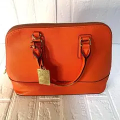 【正規品】 サマンサ&シュエット ハンドバッグ ブラッドオレンジ 113